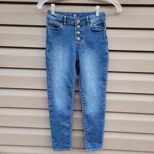 GAP Girls Regular Stretch High-Rise Jeggings